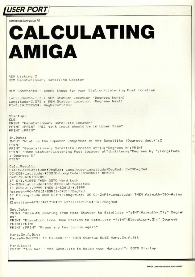 Amiga User International Volume 3, Issue 4, April 1989 p83