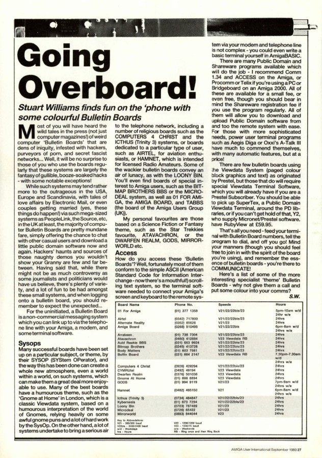 Amiga User International Volume 3, Number 9, September 1989 p27